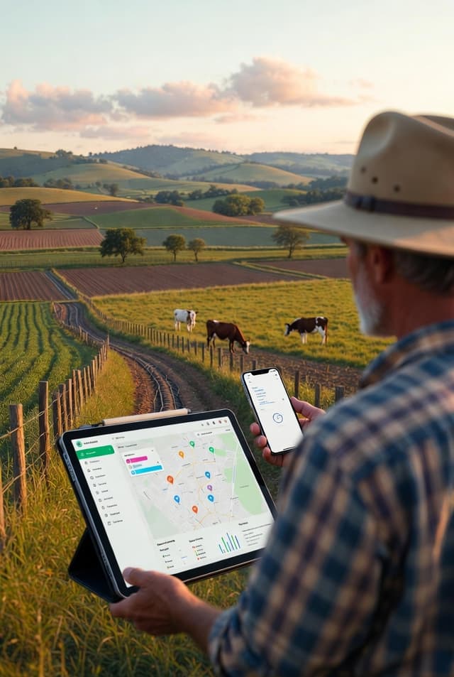Agricultura Digital - Gestión inteligente de explotaciones agrícolas